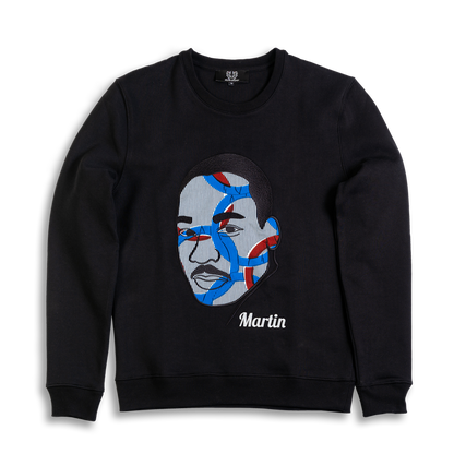 Sweat Martin LUTHER KING - Unisexe - Noir